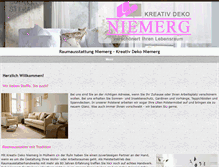 Tablet Screenshot of niemerg.com